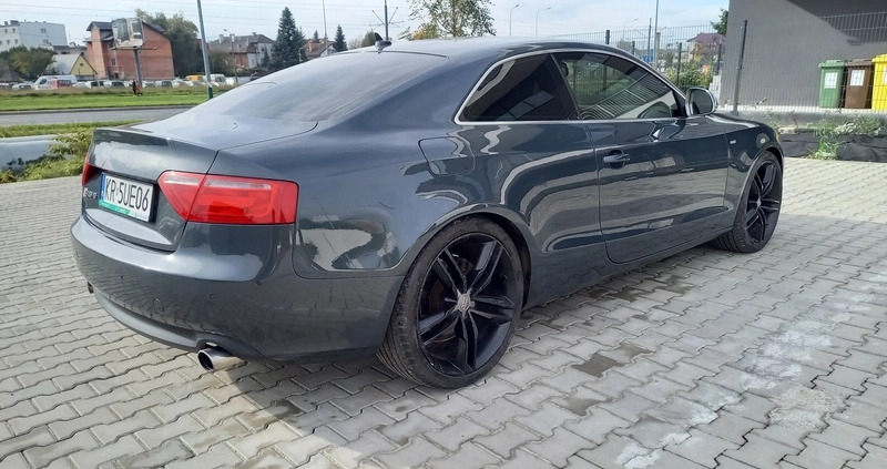 Audi A5 cena 38800 przebieg: 148935, rok produkcji 2008 z Kraków małe 742